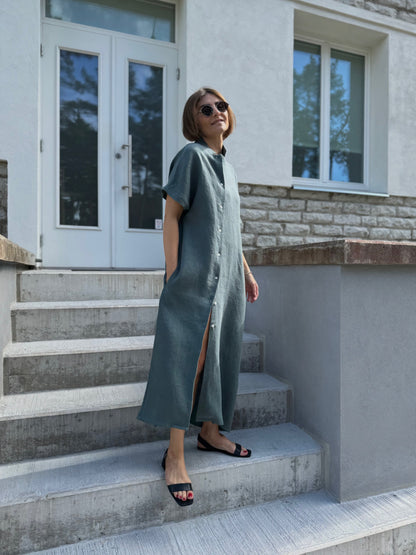 harajuku linen dress