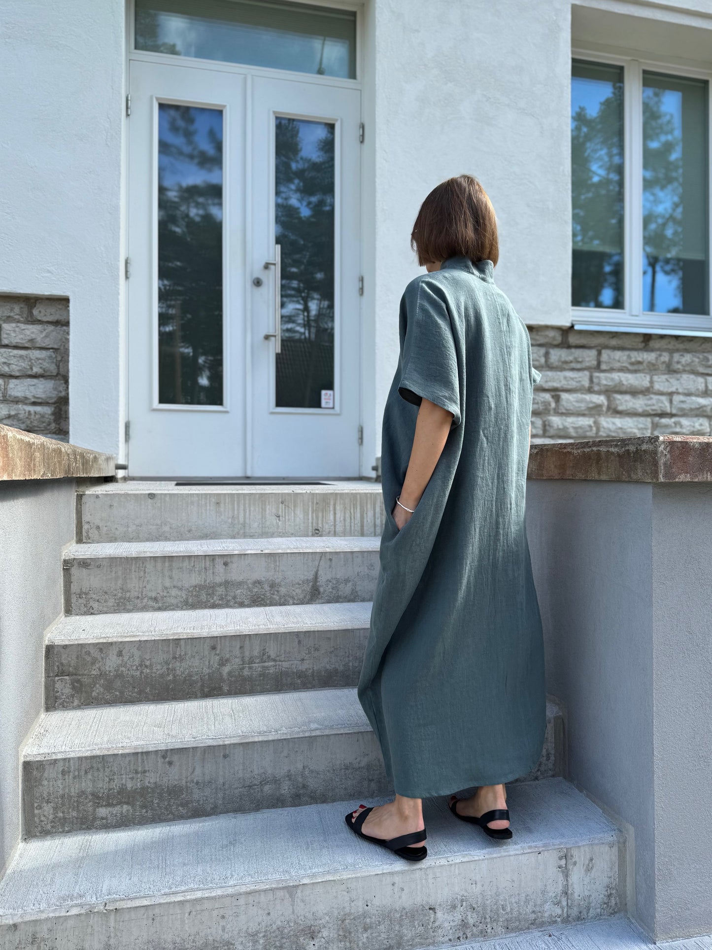 harajuku linen dress