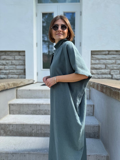 harajuku linen dress