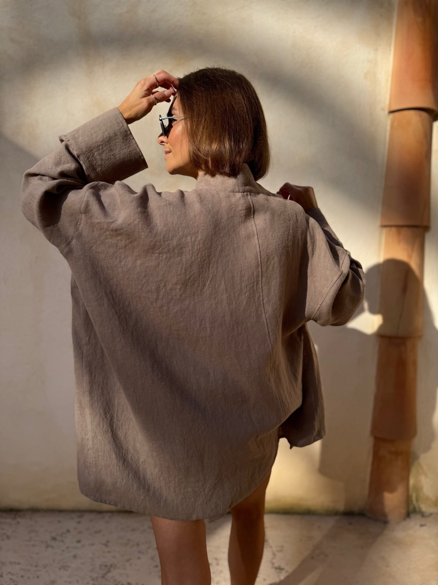 harajuku linen shirt