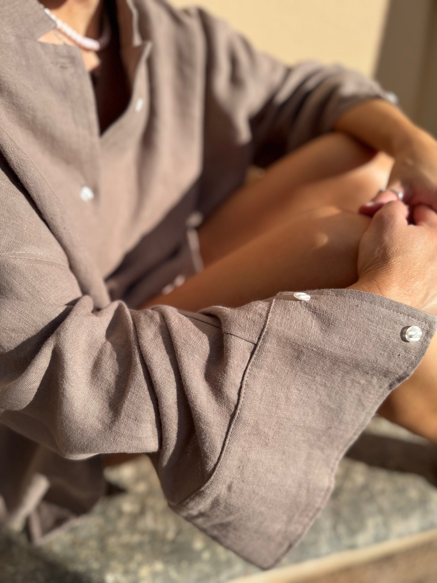 harajuku linen shirt