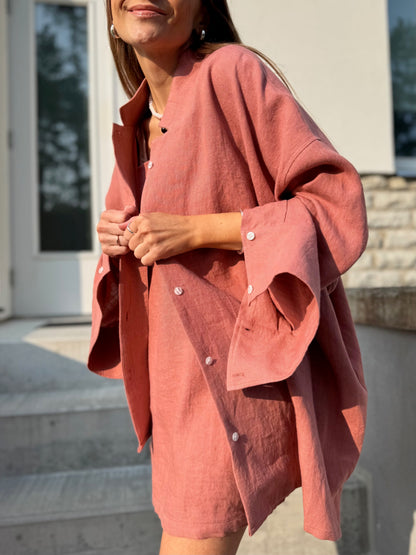 harajuku linen shirt