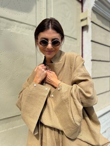 harajuku linen shirt