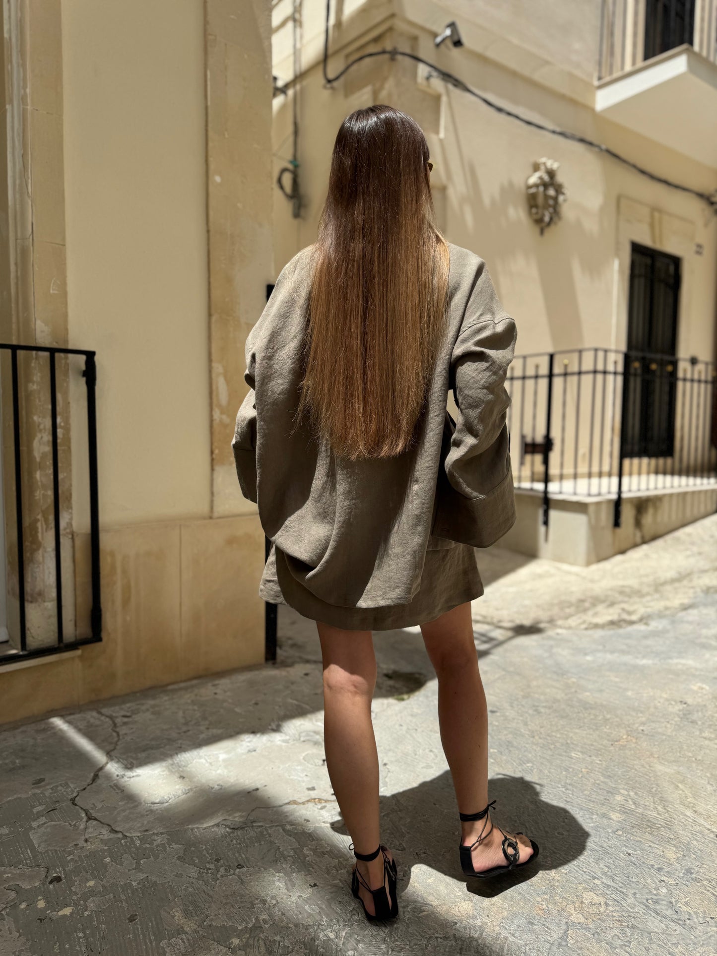 harajuku linen shirt