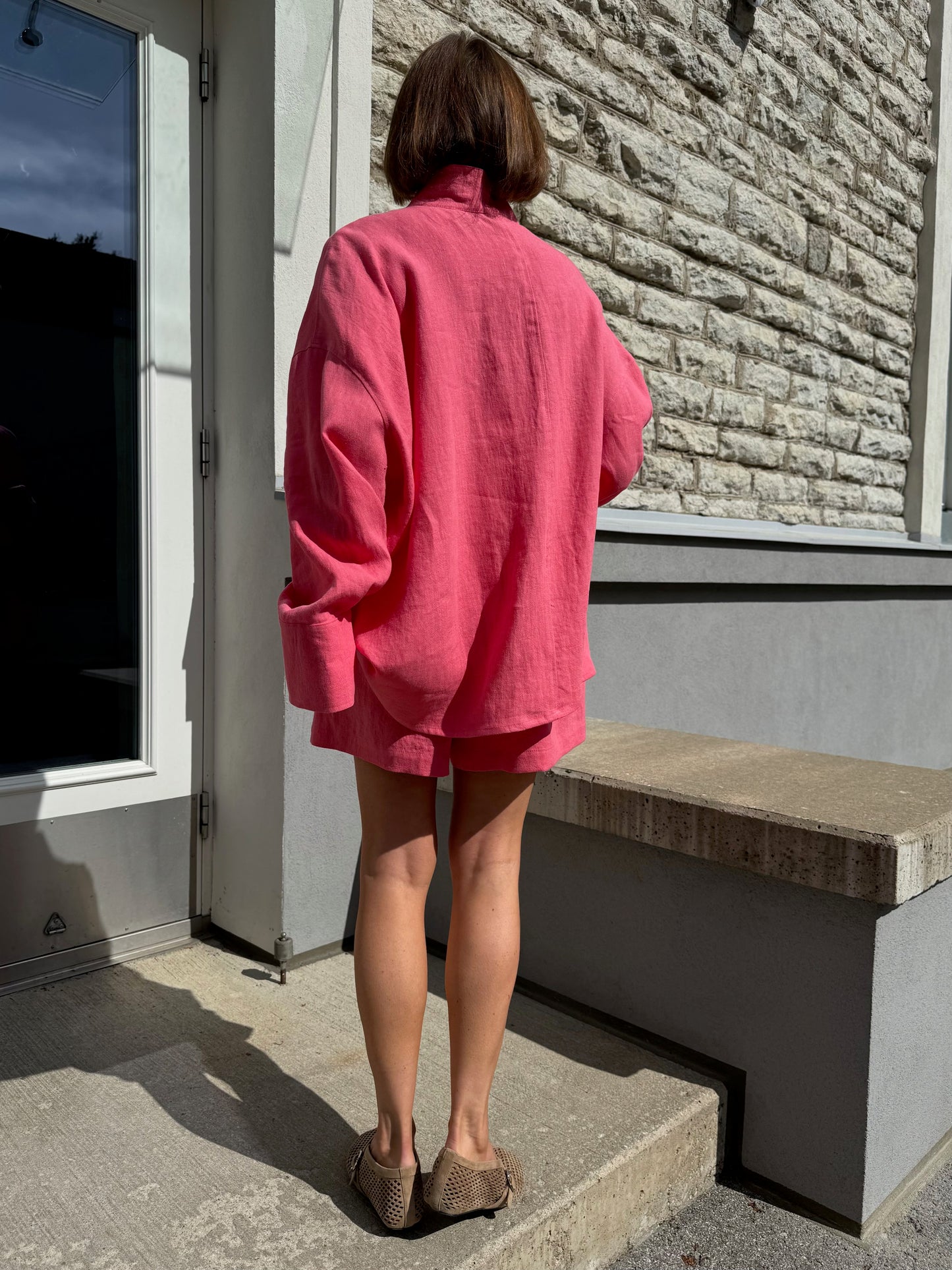 harajuku linen shirt