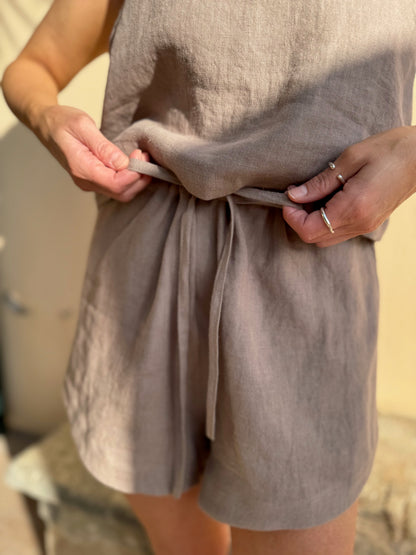 harajuku linen shorts