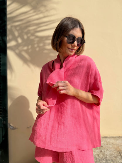 havana linen blouse
