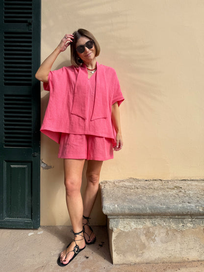 havana linen blouse