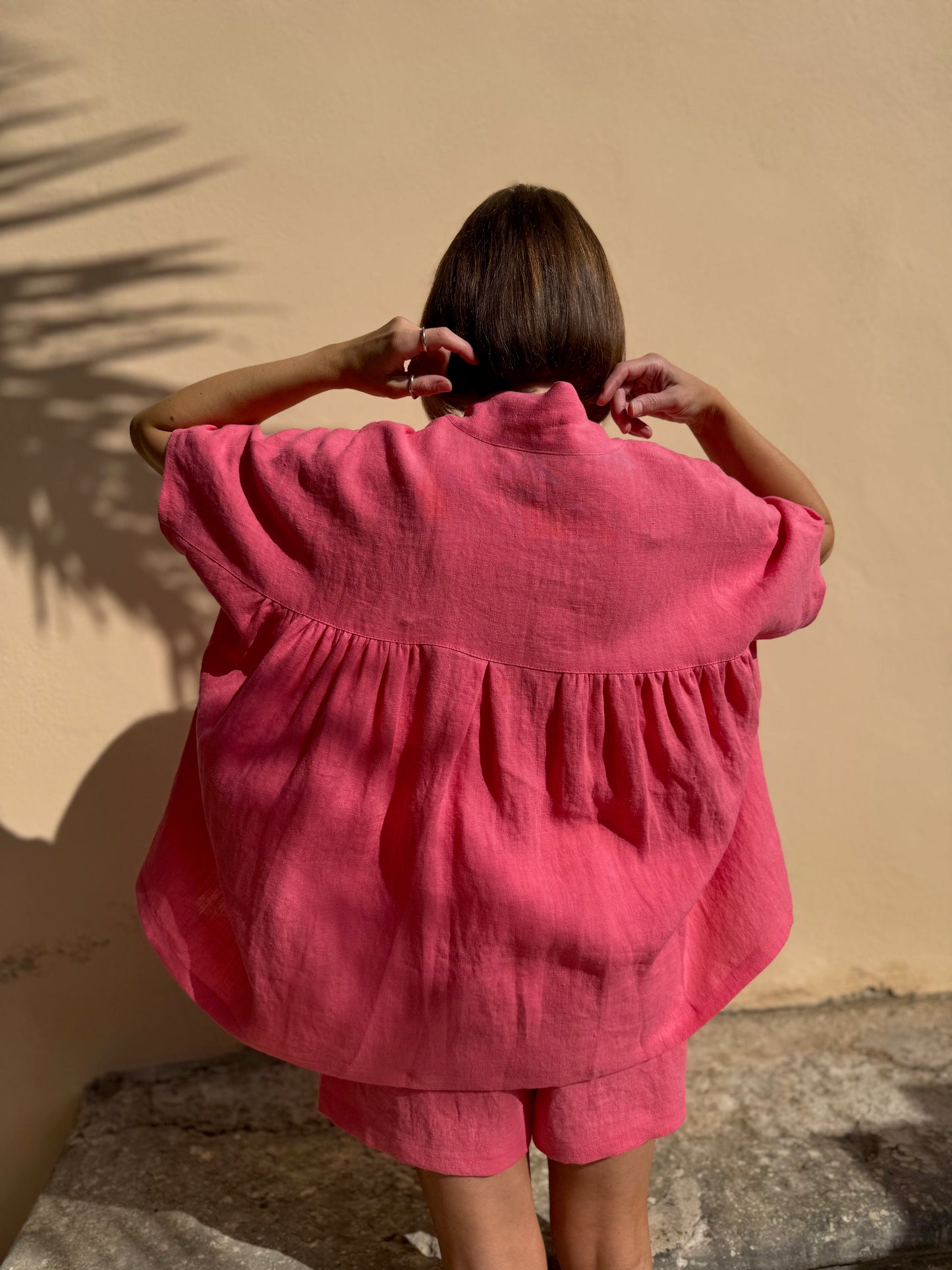 havana linen blouse
