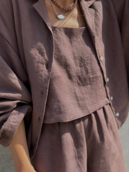 ipanema linen blouse