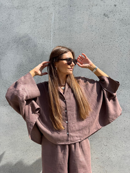 ipanema linen blouse