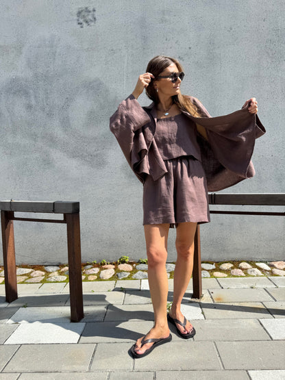 ipanema linen blouse