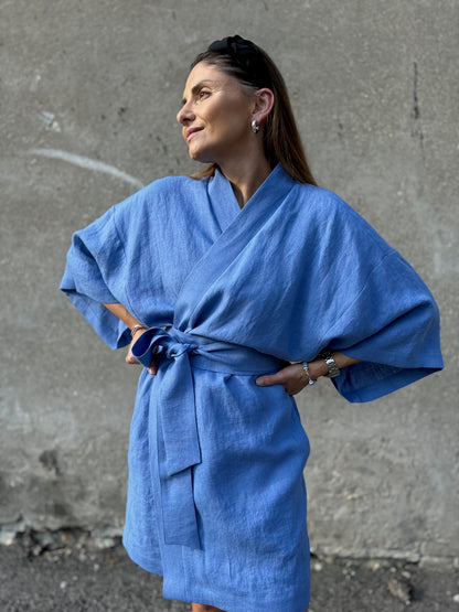 osaka linen dress