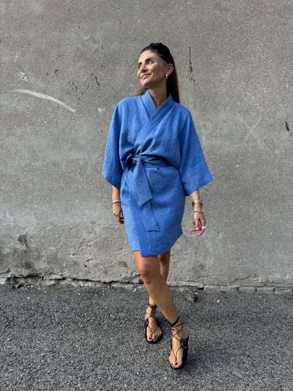 osaka linen dress