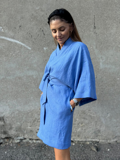osaka linen dress