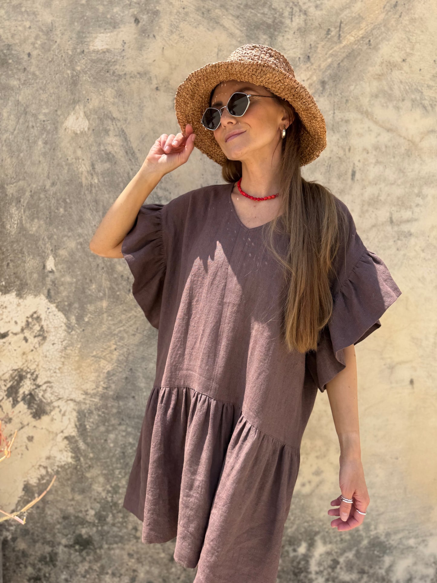 palma linen dress