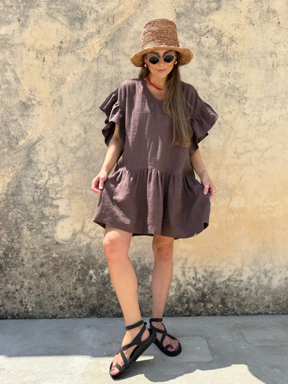 palma linen dress