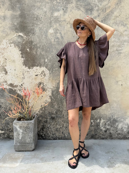 palma linen dress