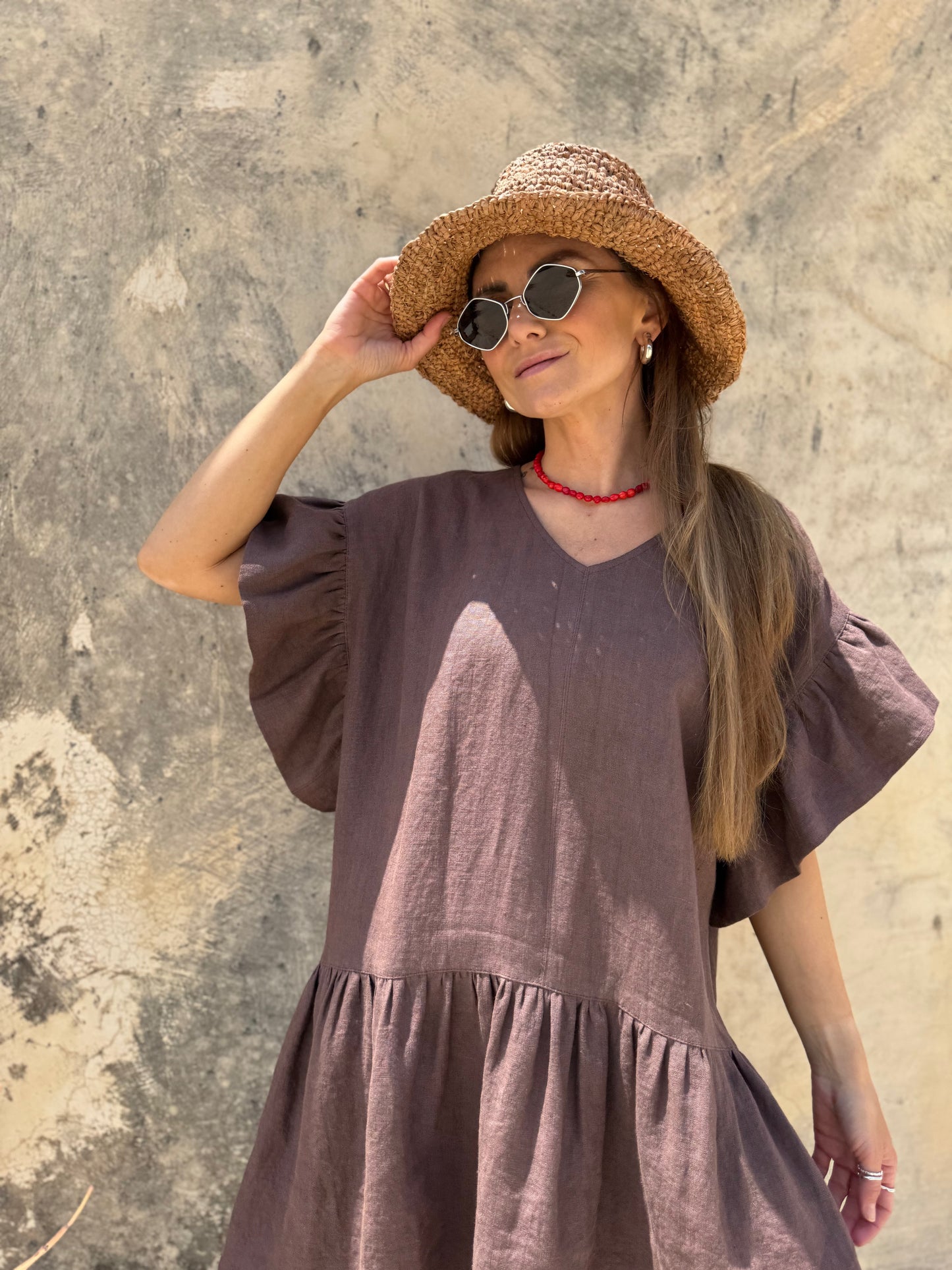 palma linen dress