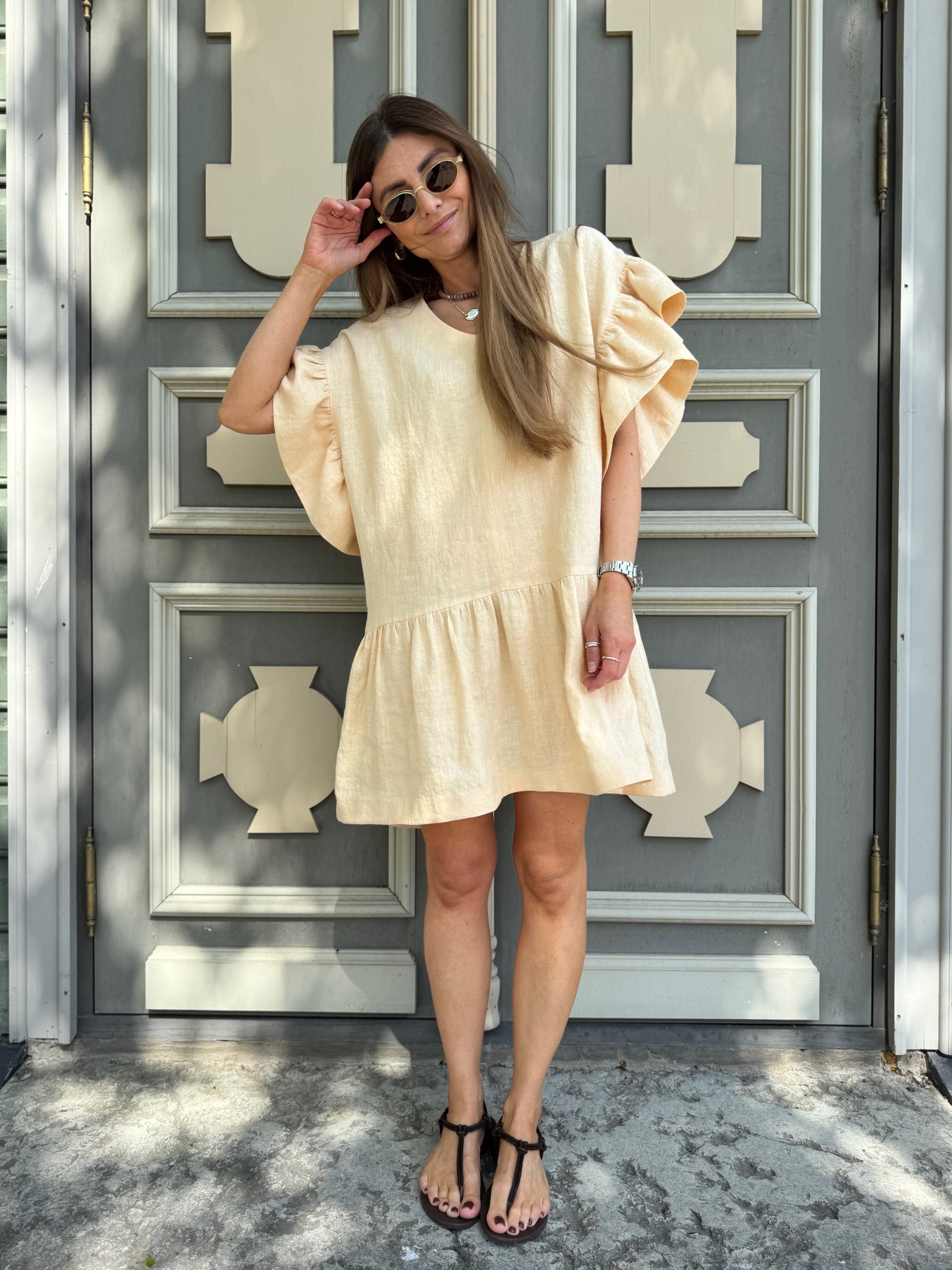 palma linen dress