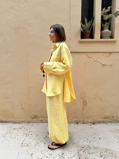 pamplona linen trousers