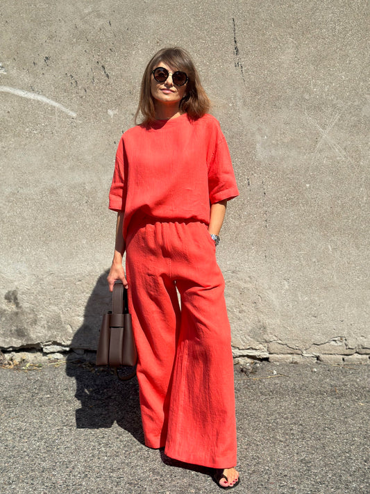 paros linen trousers