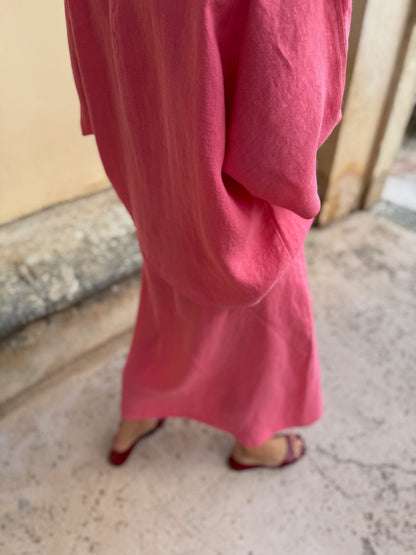 porto linen blouse
