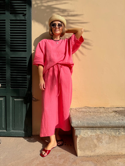 porto linen blouse