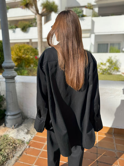 alba lyocell shirt with scarf