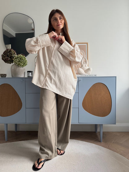 harajuku lyocell shirt