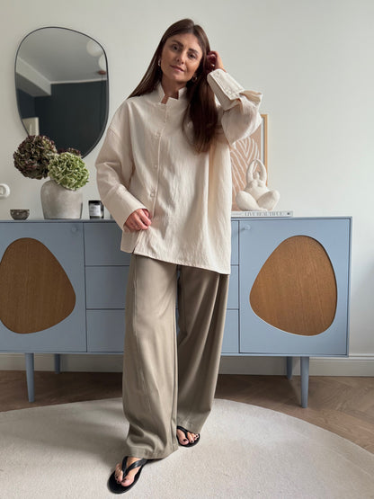 harajuku lyocell shirt