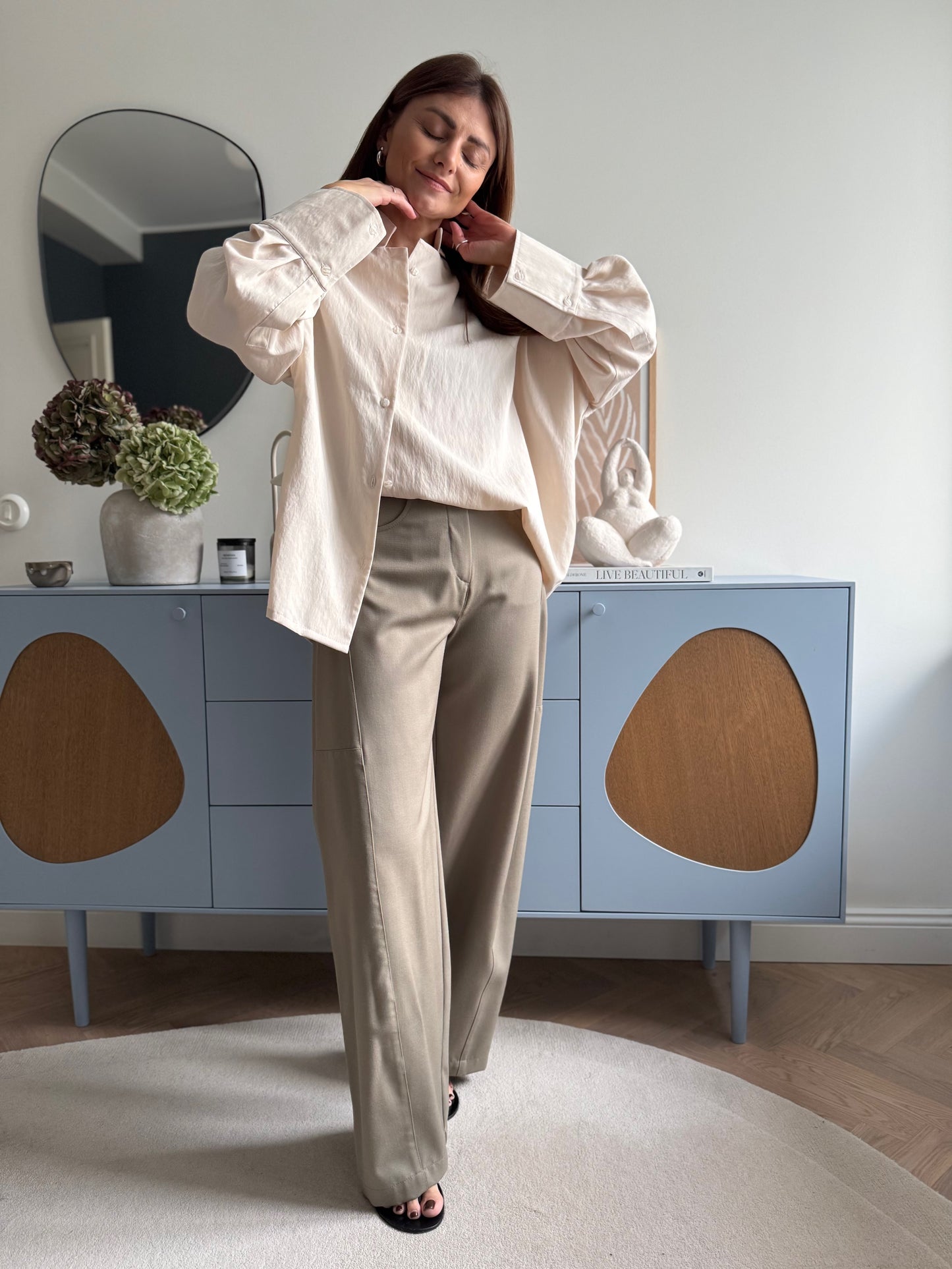 harajuku lyocell shirt