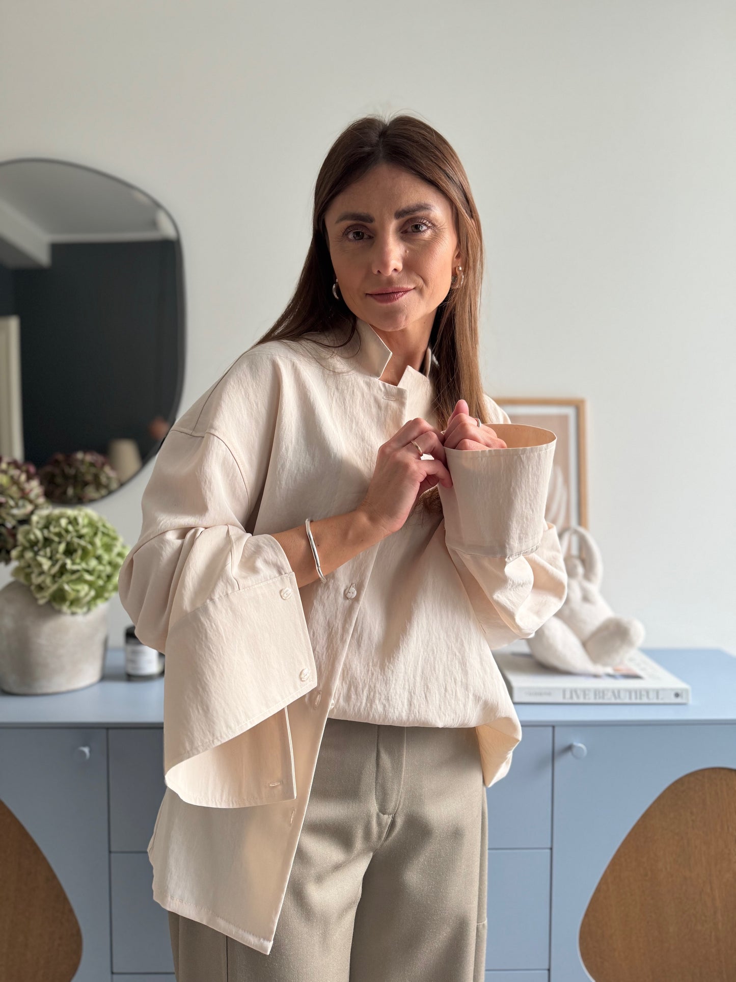 harajuku lyocell shirt