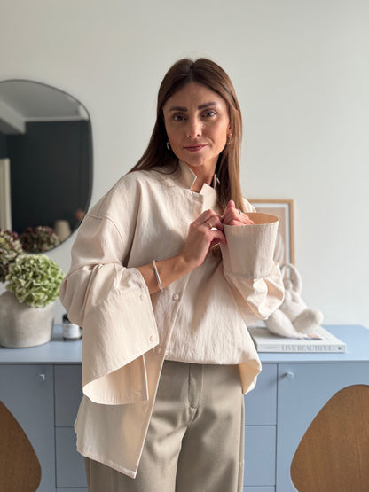 harajuku lyocell shirt