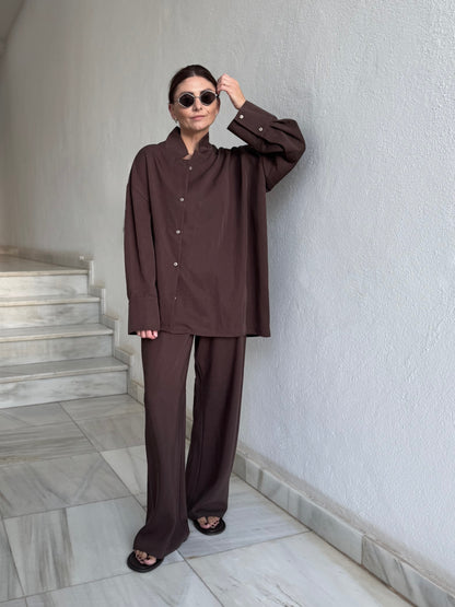 harajuku lyocell shirt