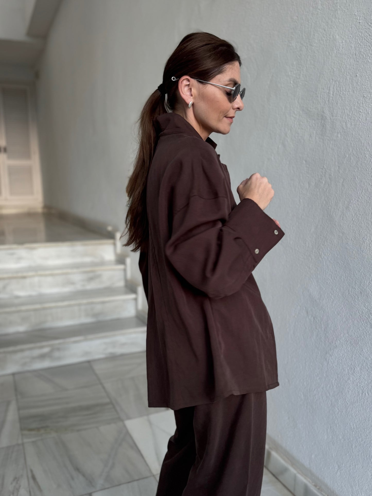 harajuku lyocell shirt