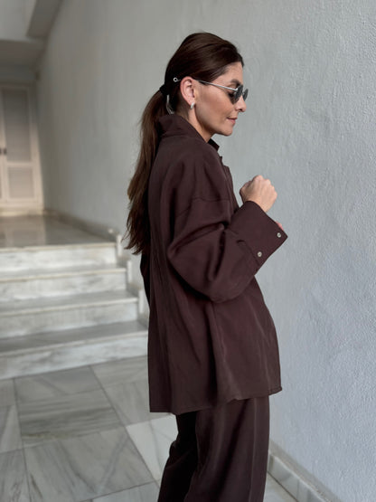 harajuku lyocell shirt