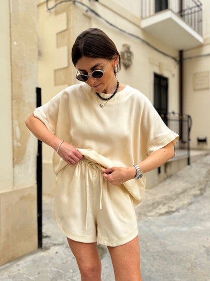 harajuku lyocell shorts