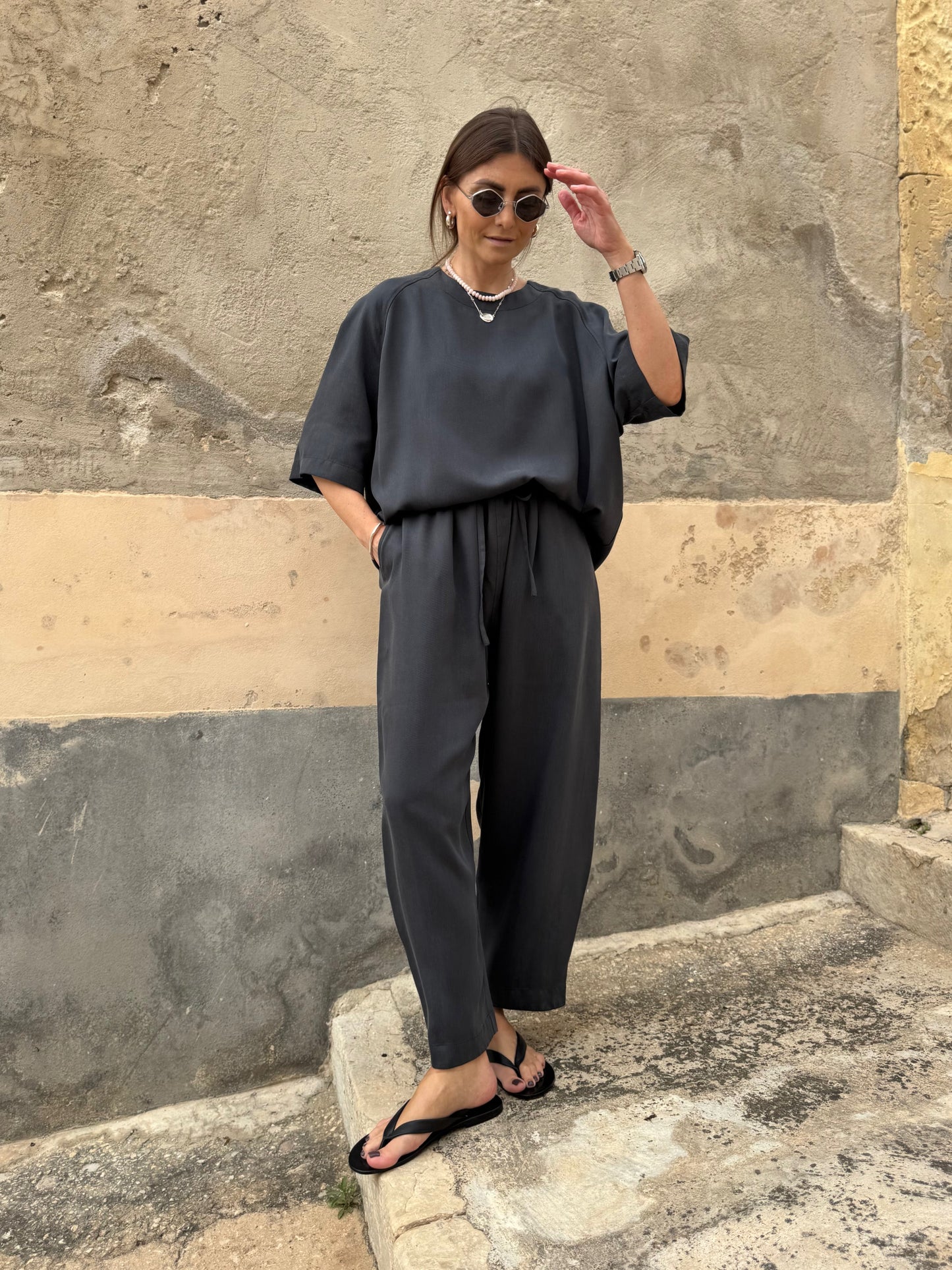 mumbai lyocell trousers