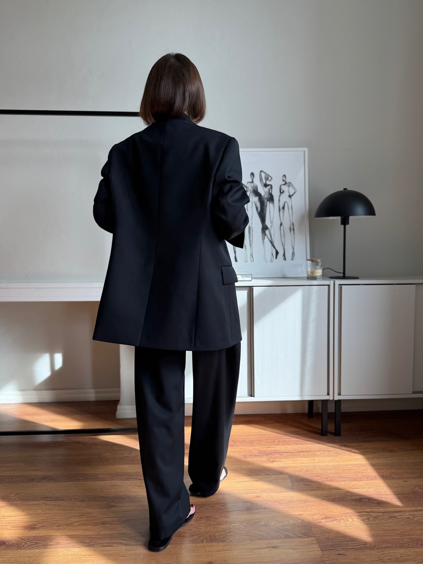 malaga fine wool blazer