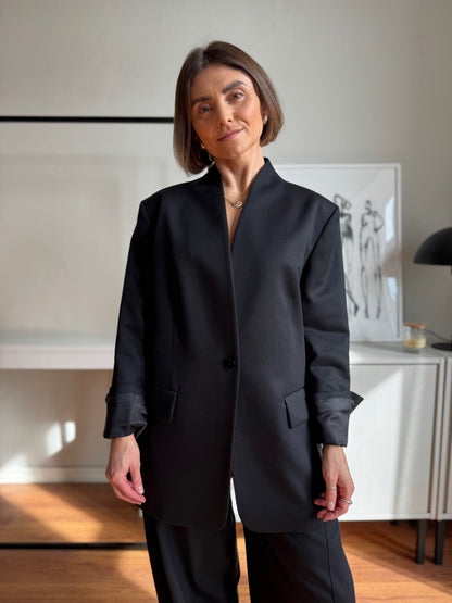 malaga fine wool blazer