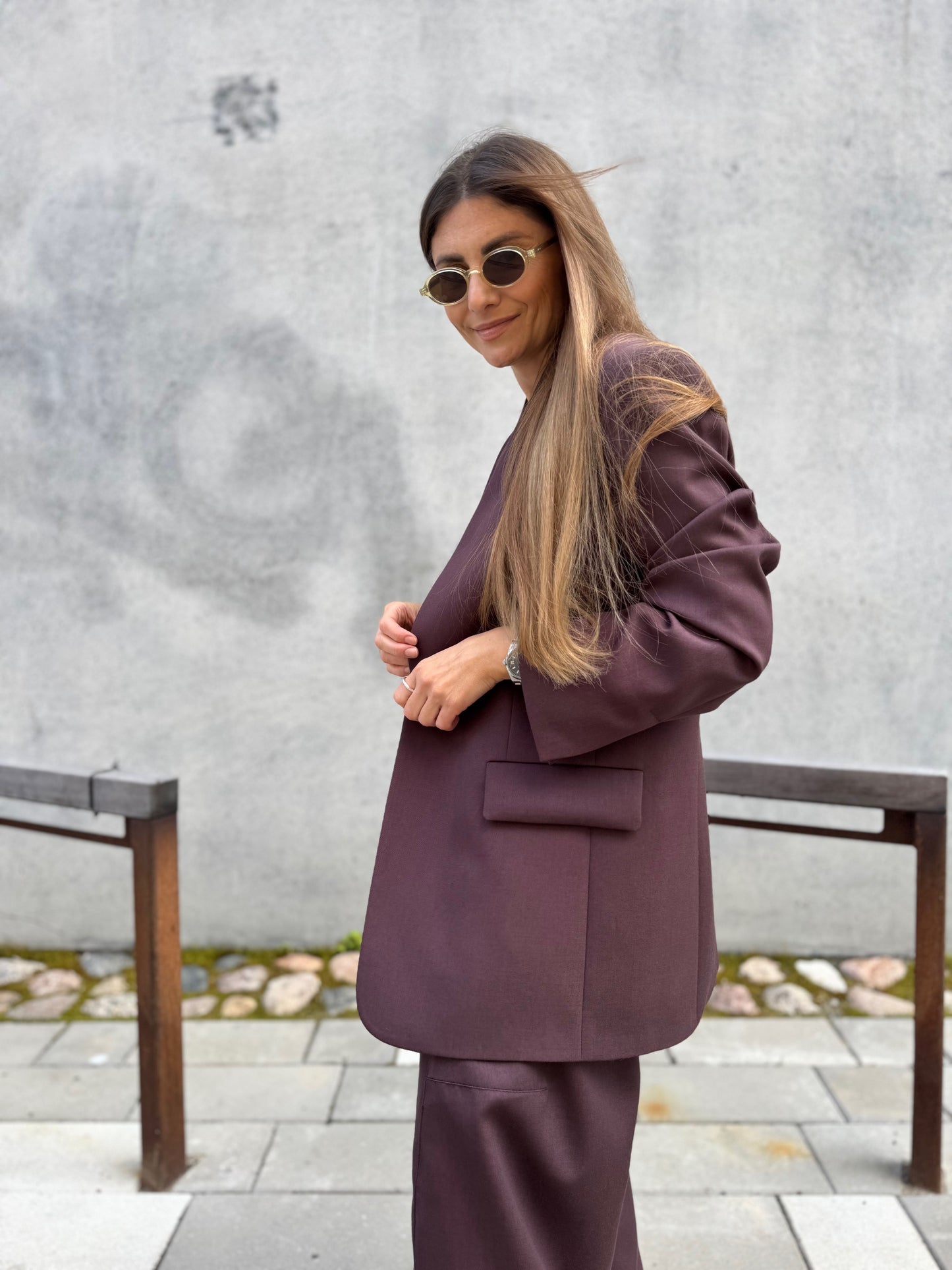 malaga fine wool blazer