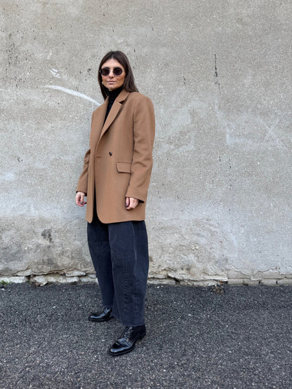 milan cashmere blend wool blazer