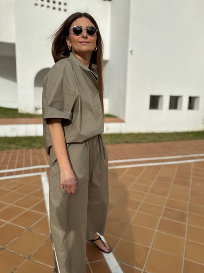 mumbai poplin trousers