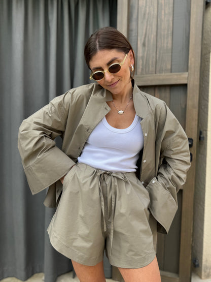 harajuku poplin shirt