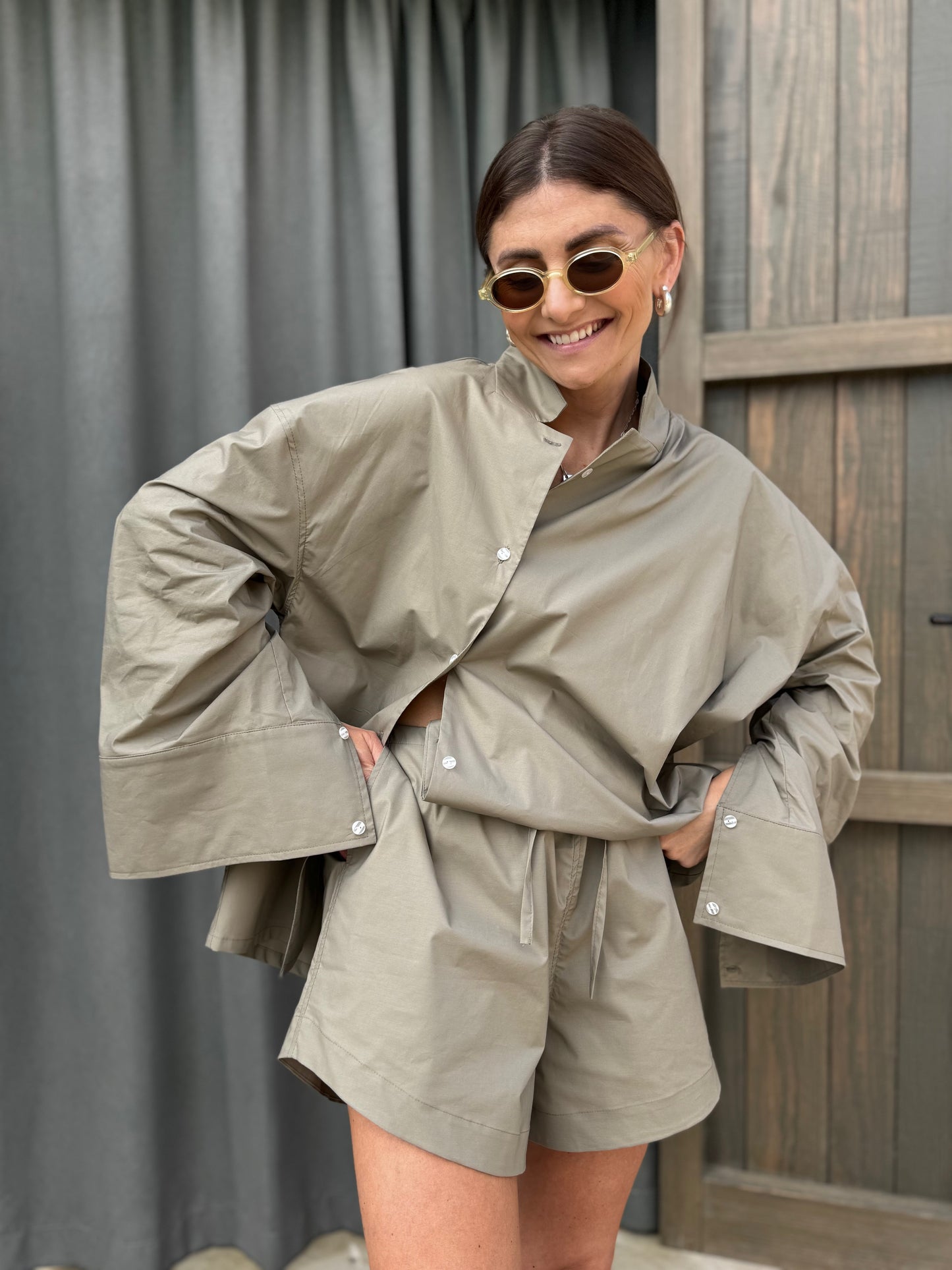 harajuku poplin shirt