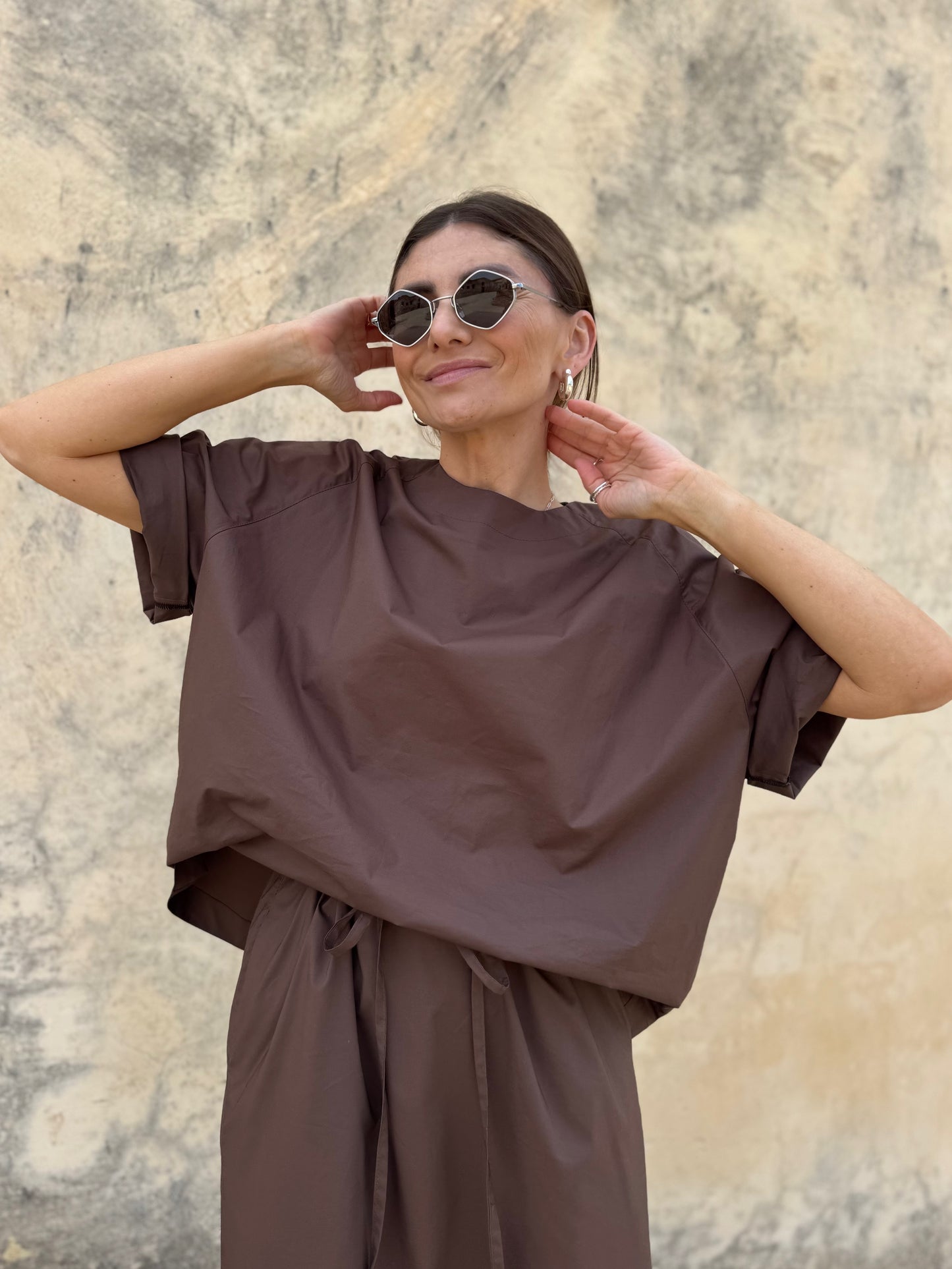 porto poplin blouse