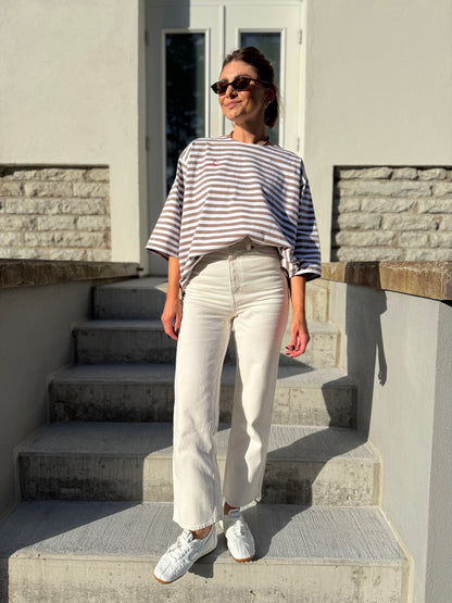 stockholm striped jersey t-shirt