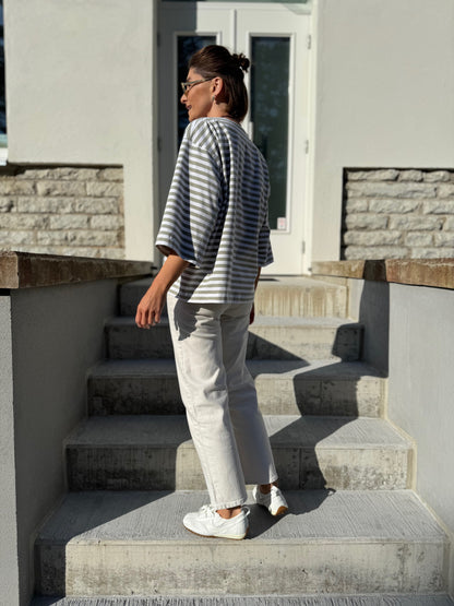 stockholm striped jersey t-shirt