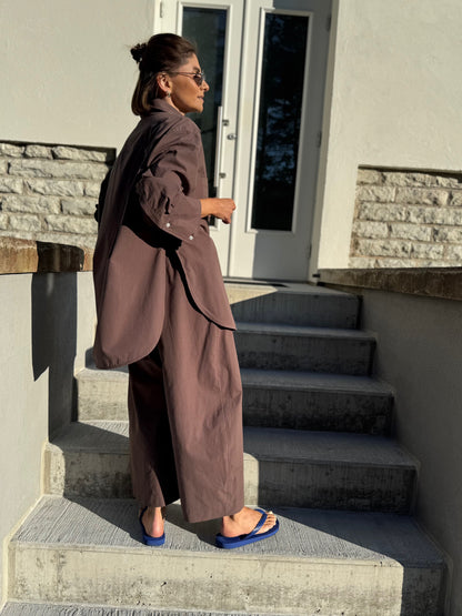 alba washed poplin shirt